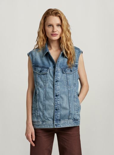 Chaleco Oversized Denim